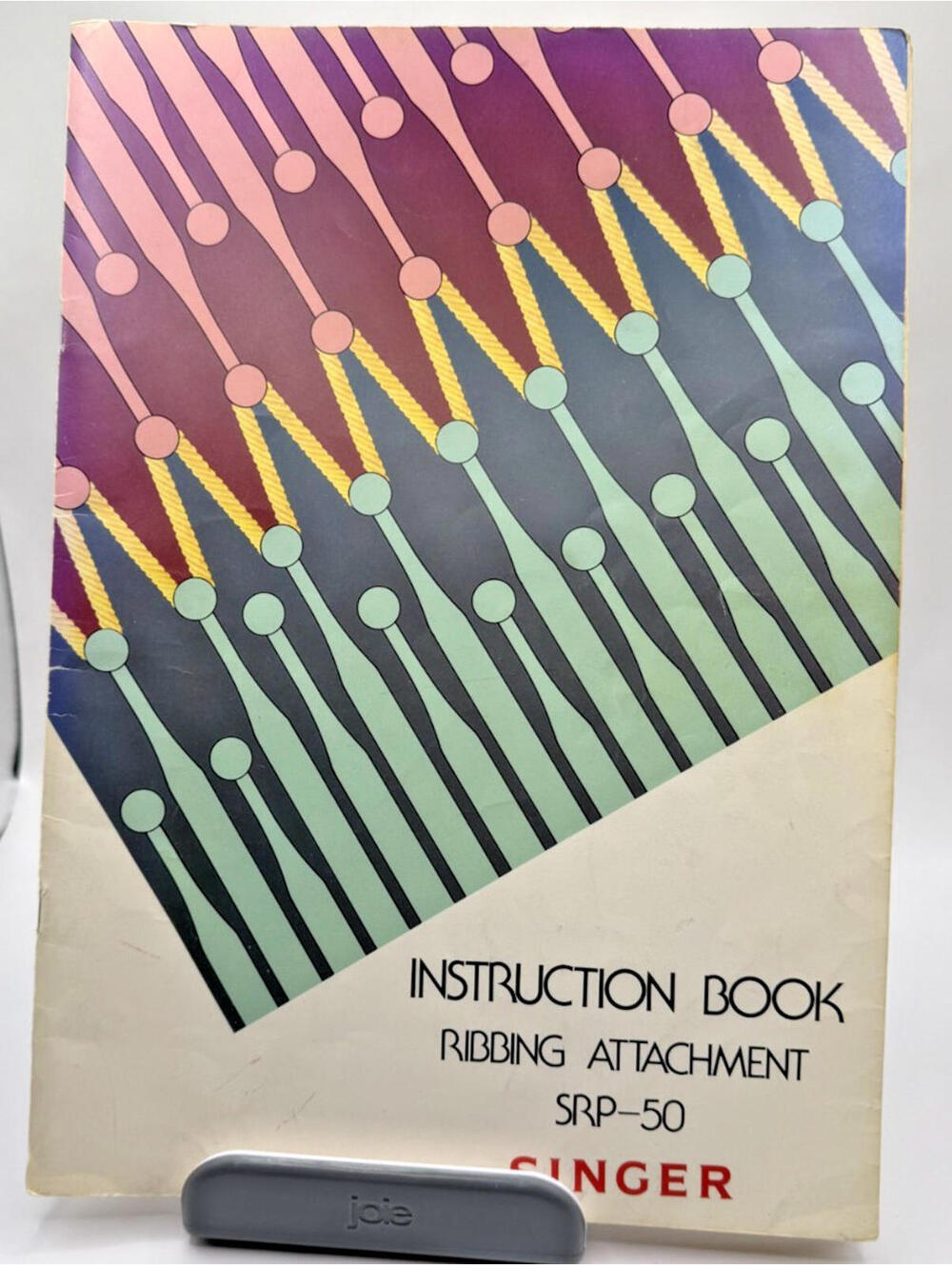 Singer Knitting Machine Ribber SRP-50 Instruction Manual + Part 2 Pattern Book